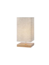 Stolní lampa FOUR VE 1X28W E14 WOOD/BEIGE REDO 01-1375