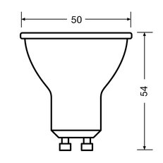 Světelný zdroj LEDVANCE LED VALUE PAR16 80 36 ° 6.9 W/2700 K GU10