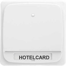 ELSO spínač pro hotelové karty, čistě bílá 203054