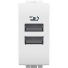 N4191AA BTLLT NABÍJEČKA USB A+A 1M BÍLÁ