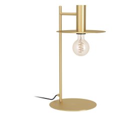 Stolní svítidlo ESCANDELL E27 kartáčovaná mosaz/černá 1X40W EGLO 900734