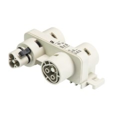 rozvodný blok gesis RST, 2-pól, 1/3, montážní otvory, bílý WIELAND 96.020.0150.8