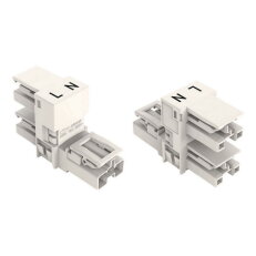 h-rozdělovač 2pól. Kód. A bílá WAGO 770-1686