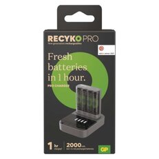 Nabíječka baterií GP Pro P461 + 4× AA ReCyko Pro + DOCK B50460D