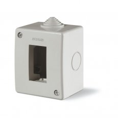 SCAME 136.4121 UNIBOX prázdný box montáž na omítku IP40 - 1 modul