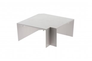 Úhel plochý 70x40mm, bílá MALPRO 17040
