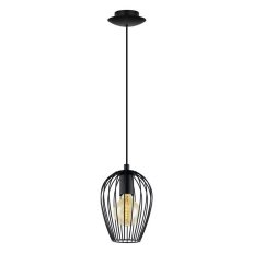 Závěsné svítidlo NEWTOWN 1xE27 černá 60W IP20 EGLO 49477