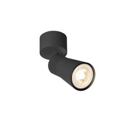 PURI 2.0 Cone, nástěnné a stropní svítidlo, 1x max. 6W GU10, černá SLV 1008288
