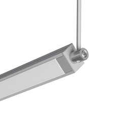 Napájecí záslepka KLUŚ PDS-4-PLUS, ABS pro LED hliníkové profily šedá, C28257C02