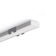 Záslepka KLUŚ MICRO-PLUS pro LED hliníkové profily šedá, C24392C02