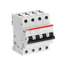 S203-D6NA jistič 3F odpojení N vodiče (3+NA) 6 A char. D 6kA ABB 2CDS253103R0061