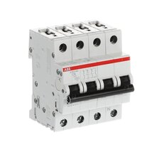 S203-C6NA jistič 3F odpojení N vodiče (3+NA) 6 A char. C 6kA ABB 2CDS253103R0064