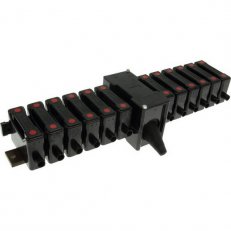 Základ pojistkovového spodku Eaton RSFB3212 12 vstupů, 660V AC, 32A, černá