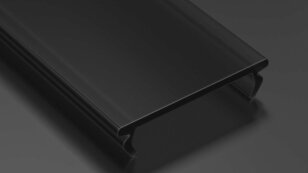 Difuzor pro profil CV-PROFIL DOUBLE PMMA BLACK 1M GREENLUX GXLP2216