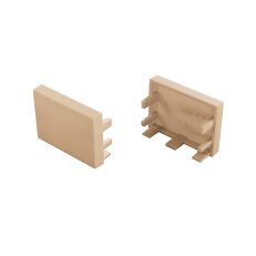 Koncovka profilu EC-PROFIL ALBA LIGHT IVORY GREENLUX GXLP2486