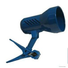 Bodové svítidlo Klips E27 modrá 40W IP20 E27 COMPOLUX 911764/04