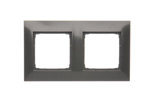 Rámeček 2-násobný Simon 54 Premium, IP20/IP44, antracit mat, metalizované DR2/48