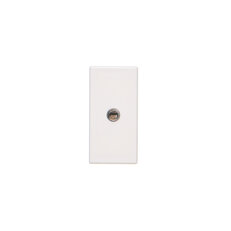 Kryt K45 Mini-jack 3,5mm 45×22,5mm čistě bílá K123B/9