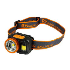 Svítilna hlavová nabíjecí se senzorem 400 lm, 1200 mAh RICHMANN PC5906