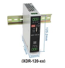 Napájecí zdroj na DIN 120W 36V MEAN WELL XDR-120-36