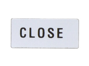Lovato LPXAGB230 Štítek ''CLOSE''