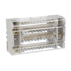 Distribuční blok 4P 125A 11 svorek