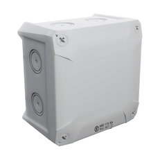 KRABICE DIAMOND, barva šedá RAL 7035, IP66, IK07 KOPOS KKD 115_KA