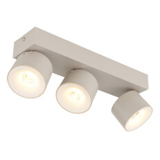 Stropní svítidlo RAE písková 3x LED 6W 230V,480lm, 3000K GLOBO 56961-3S