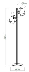 SPECTRA WHITE 3119 2xE27 60W TK LIGHTING 3119