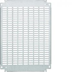 Montážní deska z perfor. plechu 350x250 mm, System S /FL42P/ HAGER FL473A