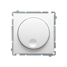 Otočný stmívač 20-500W 230V~ bílá KONTAKT SIMON BMS9T.01/11