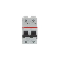 S802N-C25 jistič 2p char. C 25A s klecovou svorkou Icu 36kA ABB 2CCS892001R0254