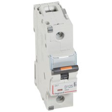 DX3 JISTIČ, 1 PÓLOVÝ, CHAR. D,125A 25KA LEGRAND 409816