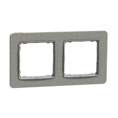 Sedna D/E Rámeček dvojnásobný, Beton SCHNEIDER SDD390802