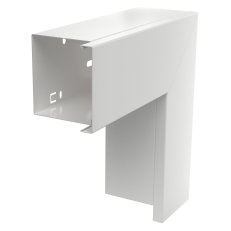 OBO LKM F80080RW Plochý roh s vrchním dílem 80x80mm čistě bílá Ocel