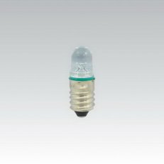 Světelný zdroj LED signalizační LED 230V E10 ZELENÁ NBB 424550000
