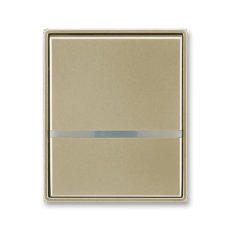 Kryt vypínače s průzorem 3558E-A00653 33 šampaňská Time ABB