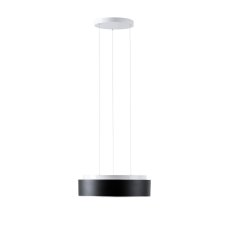 Závěsné svítidlo ERIS LEC3 24W IP40 3K ON/OFF SKLO OPAL černá OSMONT ERI67396