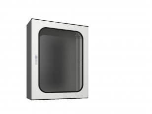 KS Skříň plast. 800x1000x300mm, RAL7035