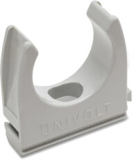 Příchytka-klip CL DN25 PVC LGY UNIVOLT 082215