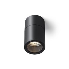 SORANO stropní černá plast 230V LED GU10 8W IP44 RENDL R13633