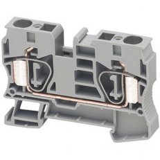 Pružinová svorka, 2 body, 10mm2, modrá (obj. mn. 50ks) SCHNEIDER NSYTRR102BL