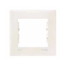 Schneider SDN5810123 Rámeček IP44 jednonásobný, cream