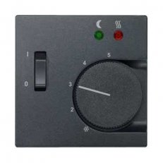 Merten Centrální deska termostatu System M Antracit SCHNEIDER MTN535814