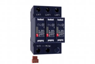 Svodič rázového přepětí HSA-150/3+0 M S SPD typ 2+3 HAKEL 27517