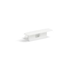 Záslepka s otvorem KLUŚ MICRO-NK-OTW pro AL profil, bílá /24409/ C24346C10TW