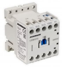 Stykač 3pólový CUBICO Mini, 5,5 kW, 12 A, 1Z, 230 VAC SCHRACK LZDM1213--
