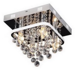 Pallas LED 23W+ E14 4xMAX 40W IP20 4000K chrom RABALUX 2238