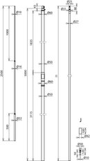 DEHNconductor, vodič HVI I, D20mm-SET-
