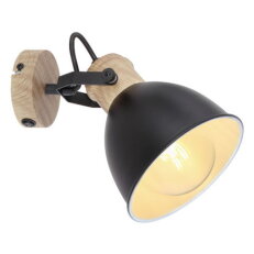 Nástěnné svítidlo WIHO hnědá 1xE27, max. 40W 230V GLOBO 54018-1S